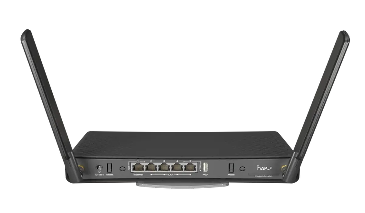 Нов MikroTik hAP ac³ рутер, готов за конфигуриране